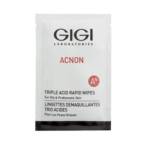 ACNON TRIPLE ACID RAPID WIPES, 30 szt. - Nasączane chusteczki peelingujące