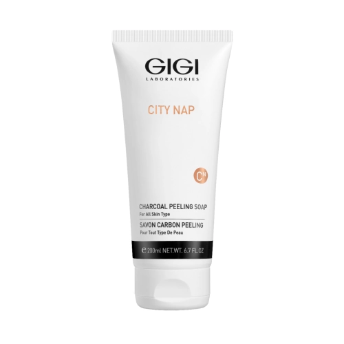 CITY NAP CHAROCAL PEELING SOAP, 200 ml - Oczyszczające mydło peelingujące