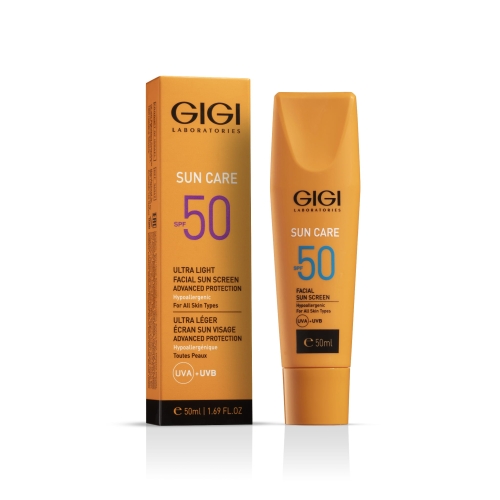SUN CARE FACIAL SUN SCREEN SPF 50, 50 ml - Krem przeciwsłoneczny SPF 50 do twarzy