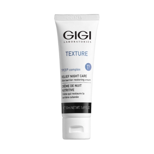 TEXTURE RELIEF NIGHT CARE CREAM, 50 ml - Krem na noc łagodzący