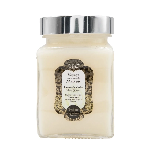 Jasmine and Tropical Flowers Shea Butter, 300 g - Masło Shea z Jaśminem i Kwiatami Tropikalnymi