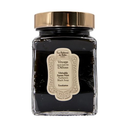 Eucalyptus Black Soap, 300 g - Naturalne Czarne Mydło Eukaliptusowe
