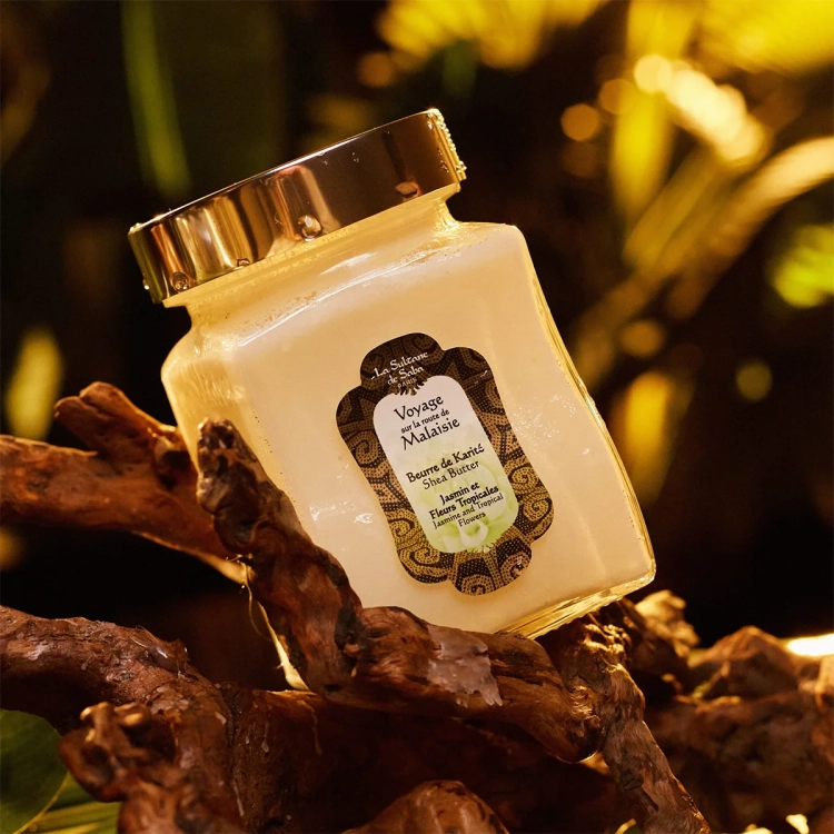 Jasmine and Tropical Flowers Shea Butter, 300 g - Masło Shea z Jaśminem i Kwiatami Tropikalnymi