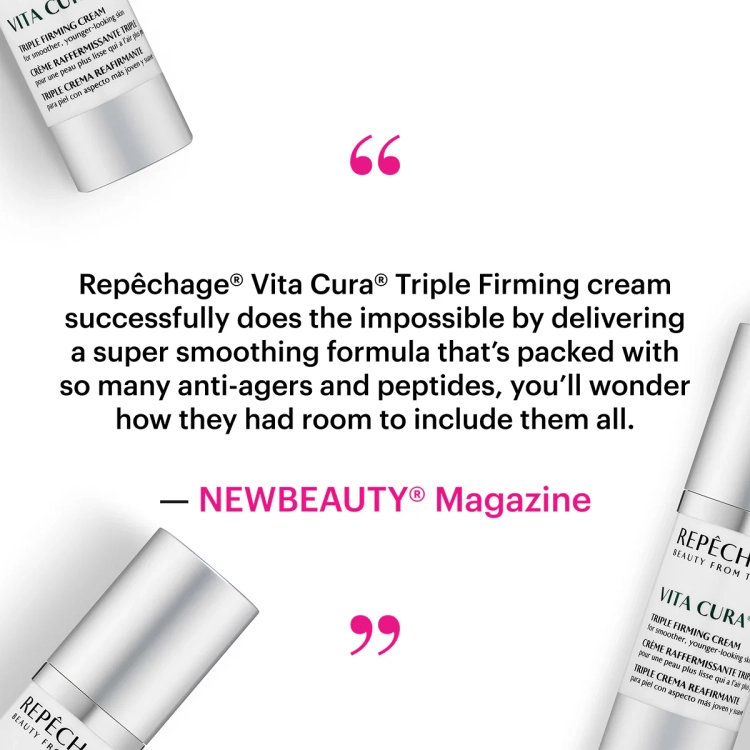 Vita Cura® Triple Firming Cream, 30 ml - Krem Ujędrniający do Pielęgnacji Twarzy