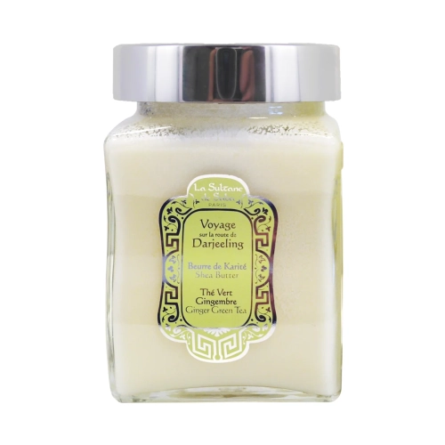 Shea Butter Ginger Green Tea, 300 g - Naturalne Masło Shea z Imbirem i Zieloną Herbatą
